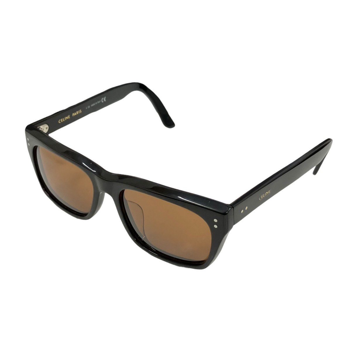【中古】CELINE 黒眼鏡 CL40060F 黒いこと 大きさ：55□17-150 【020626】（セリーヌ）