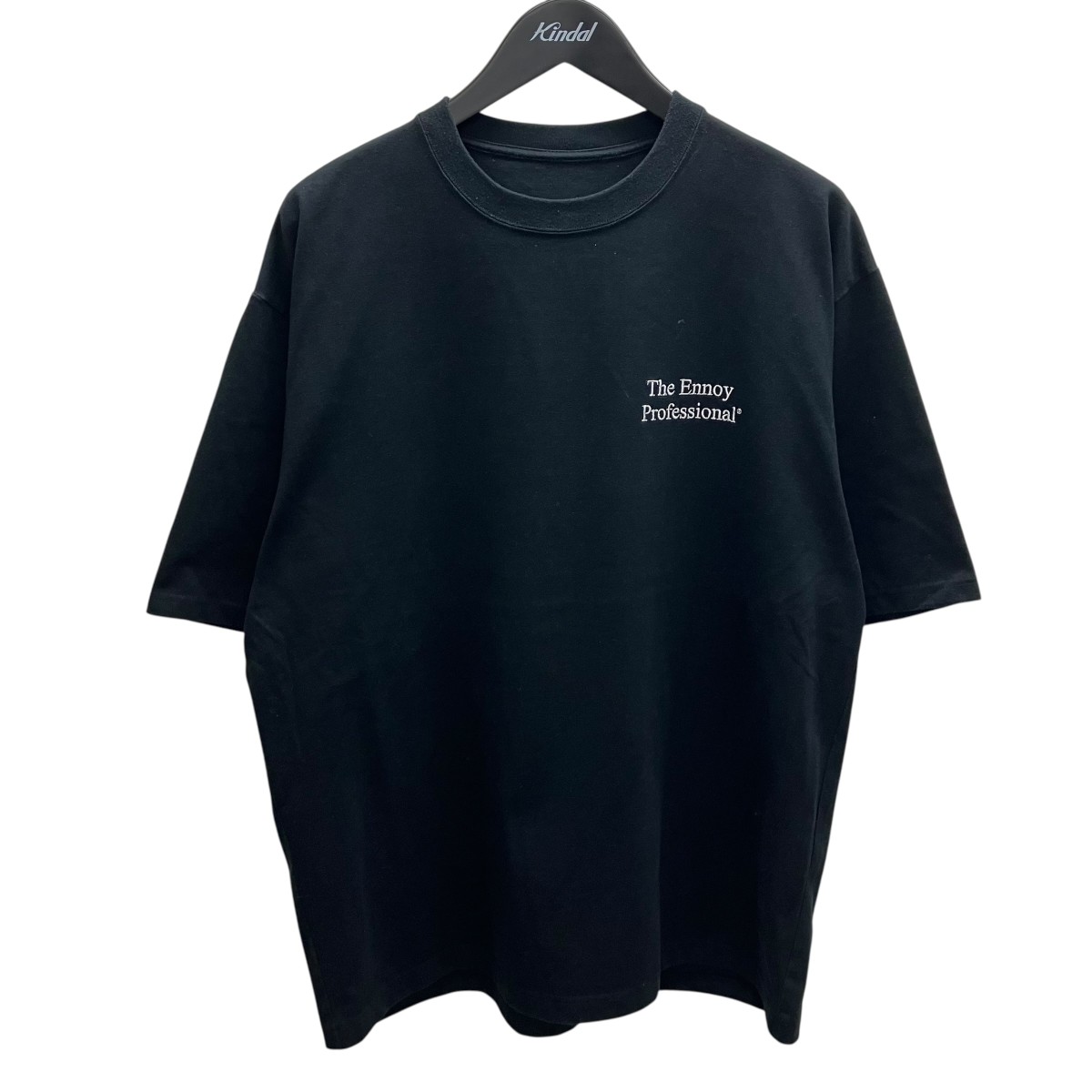 【中古】THE ENNOY PROFESSIONAL 半袖プルオーバー 黒いこと 大きさ：XL 【020626】（ザ エンノイ 職業的）