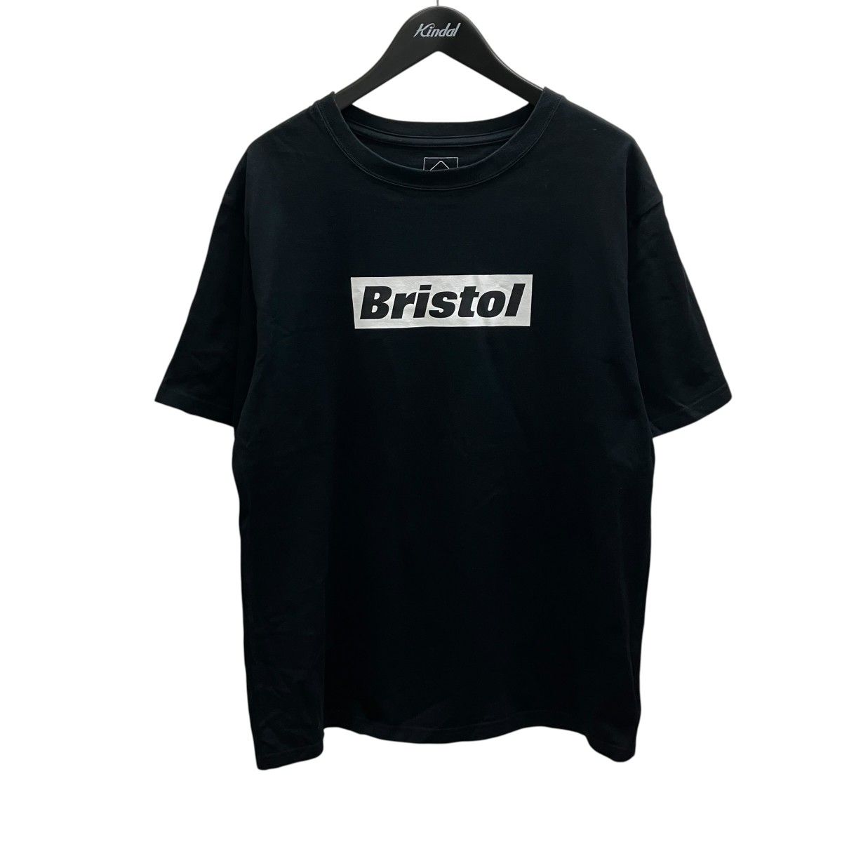 【中古】F．C．R．B．×MARVEL MARVEL SUPER HEROES   TEE 刷り上げるプルオーバー 黒いこと 大きさ：XL 【020626】（エフシーアールビー）