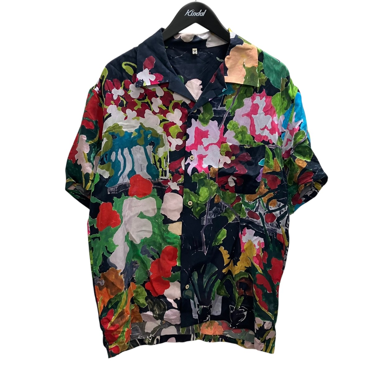 【中古】KHOKI Altar shirt 半袖プルオーバー マルチ色つや 大きさ：2 【020626】（コッキ）