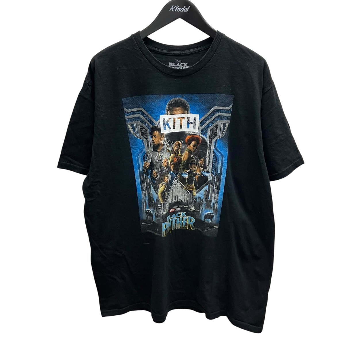 【中古】KITH vintage×black panther 刷り上げるプルオーバー 黒いこと 大きさ：XL 【020626】（口吸い）