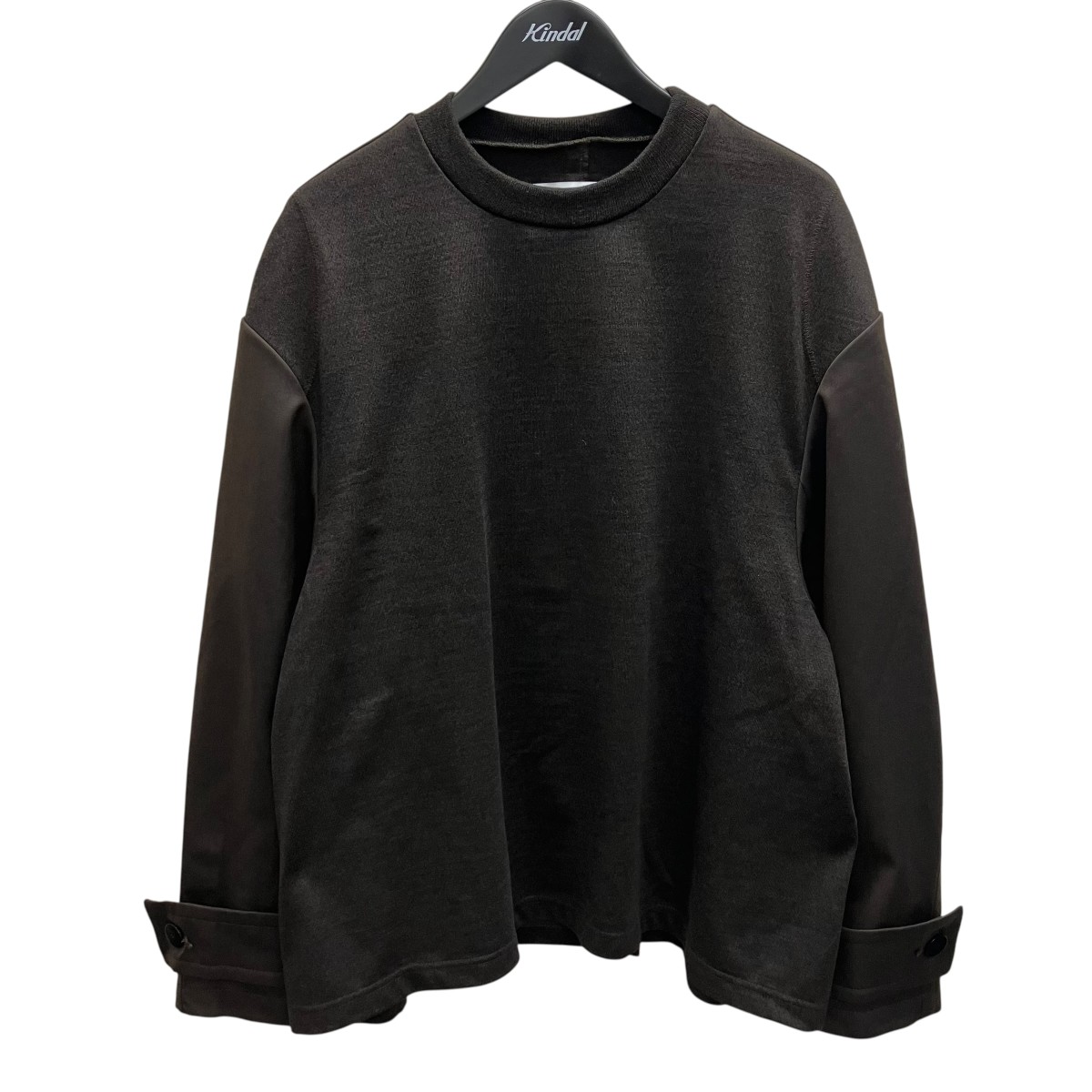 【中古】i’m here UN(I)FORM JERSEY ： DOCKING PULLOVER ドッキングプルオーバーシャツ 赤銅色 大きさ：L 【020626】（アイムヒア―）