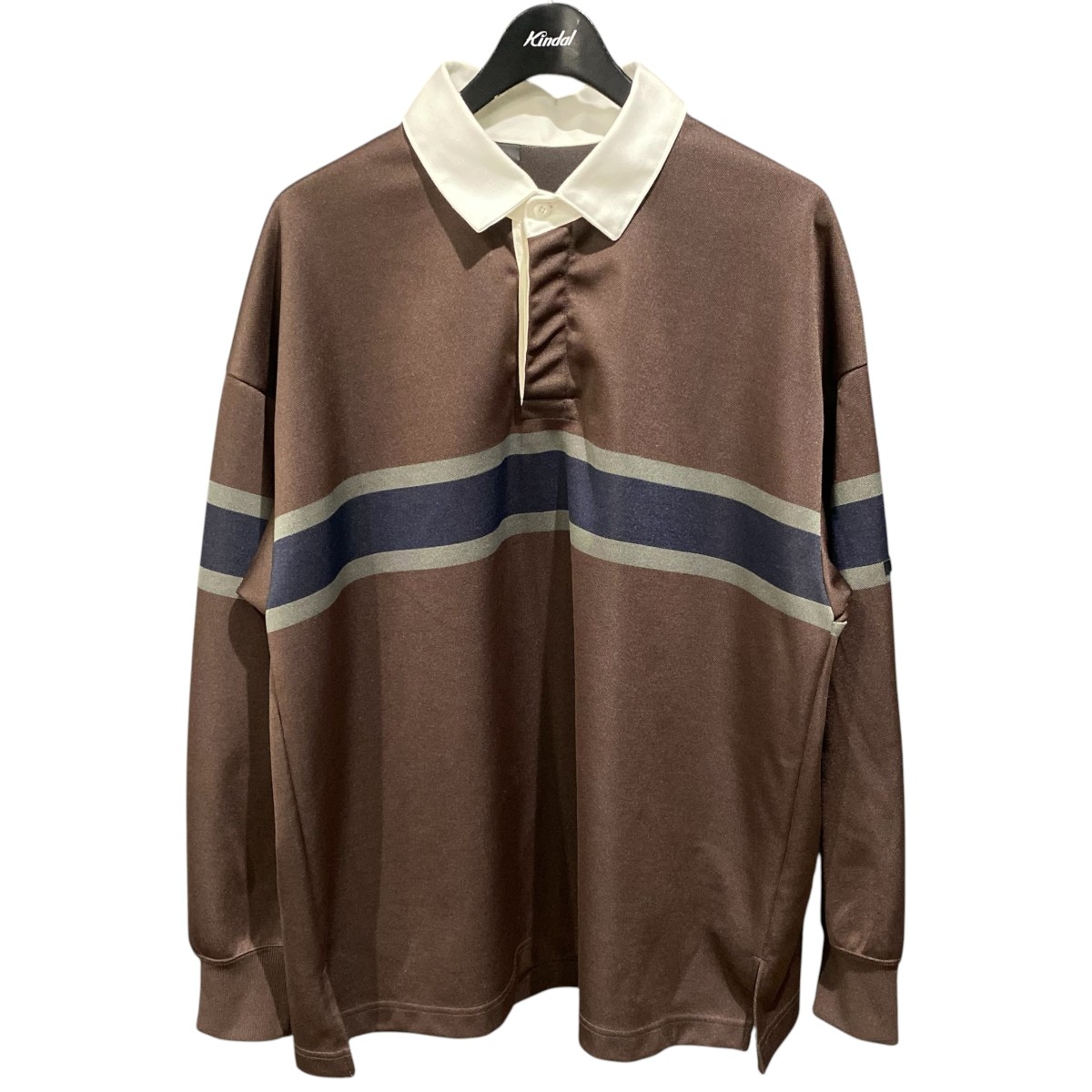 【中古】N．HOOLYWOOD LAGER SHIRT 2232-CS03-035 赤銅色 大きさ：40 【010626】（エヌハリウッド）