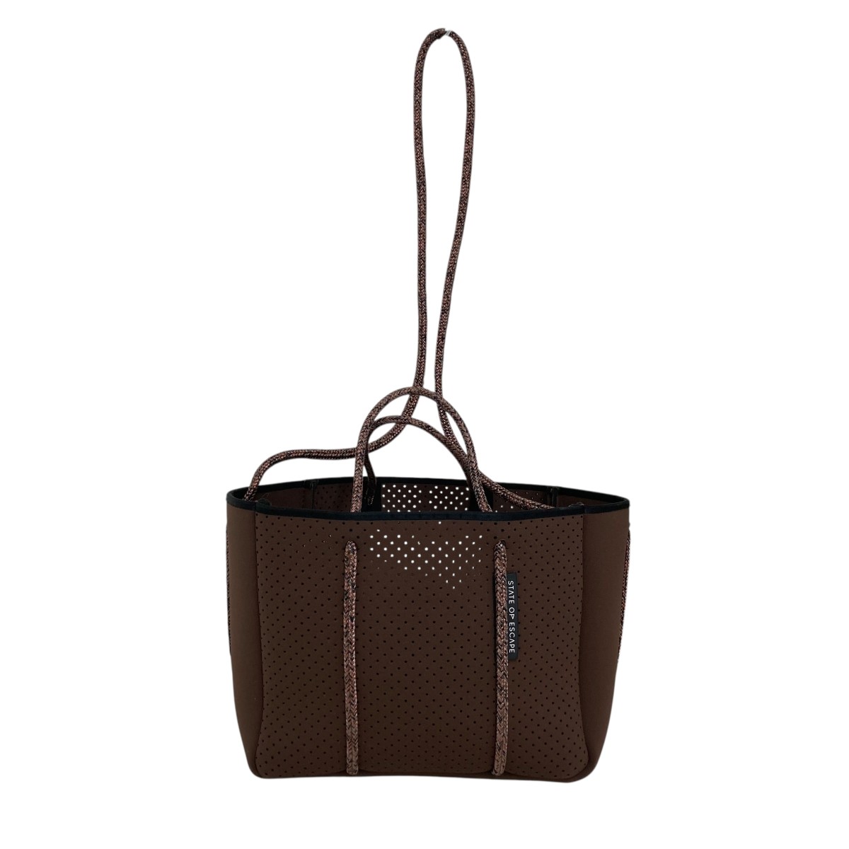 【中古】STATE OF ESCAPE PETITE GUISE BAG 2WAY御徒面子 赤銅色 【020626】（ステイトオブエスケープ）