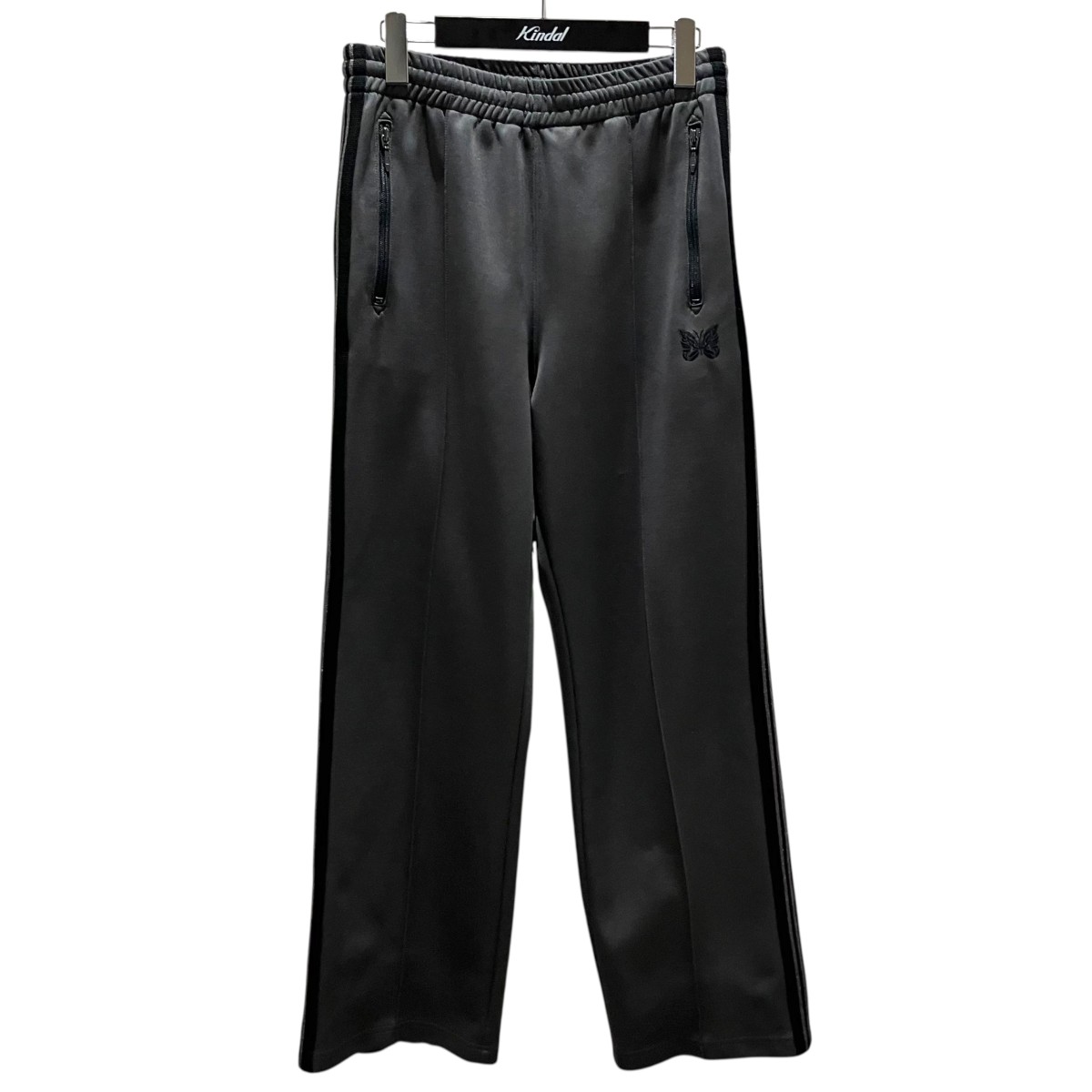 【中古】Needles ナロートラックパンツ MR563 薄墨色 大きさ：S 【020626】（ニードルズ）