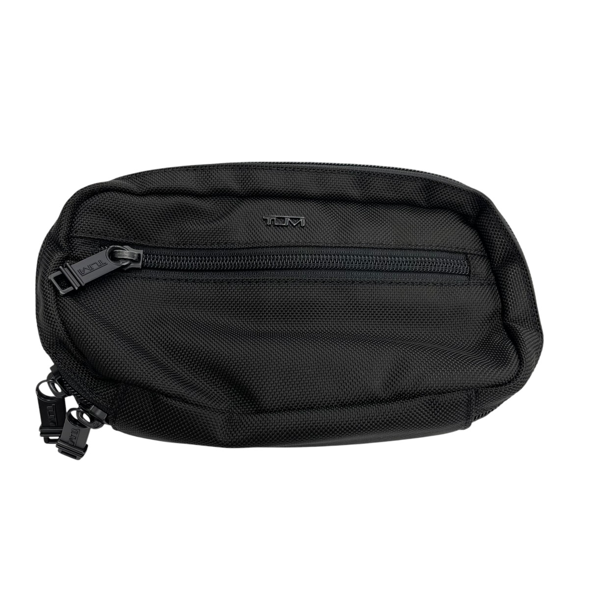 【中古】TUMI ジップアラウンド ケーズ 0192143D 黒いこと 【020626】（トゥミ）