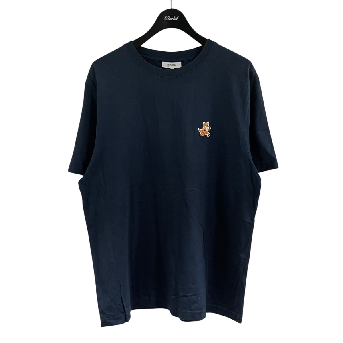 【中古】MAISON KITSUNE 半袖プルオーバー 米国海軍 大きさ：M 【020626】（メゾンキツネ）