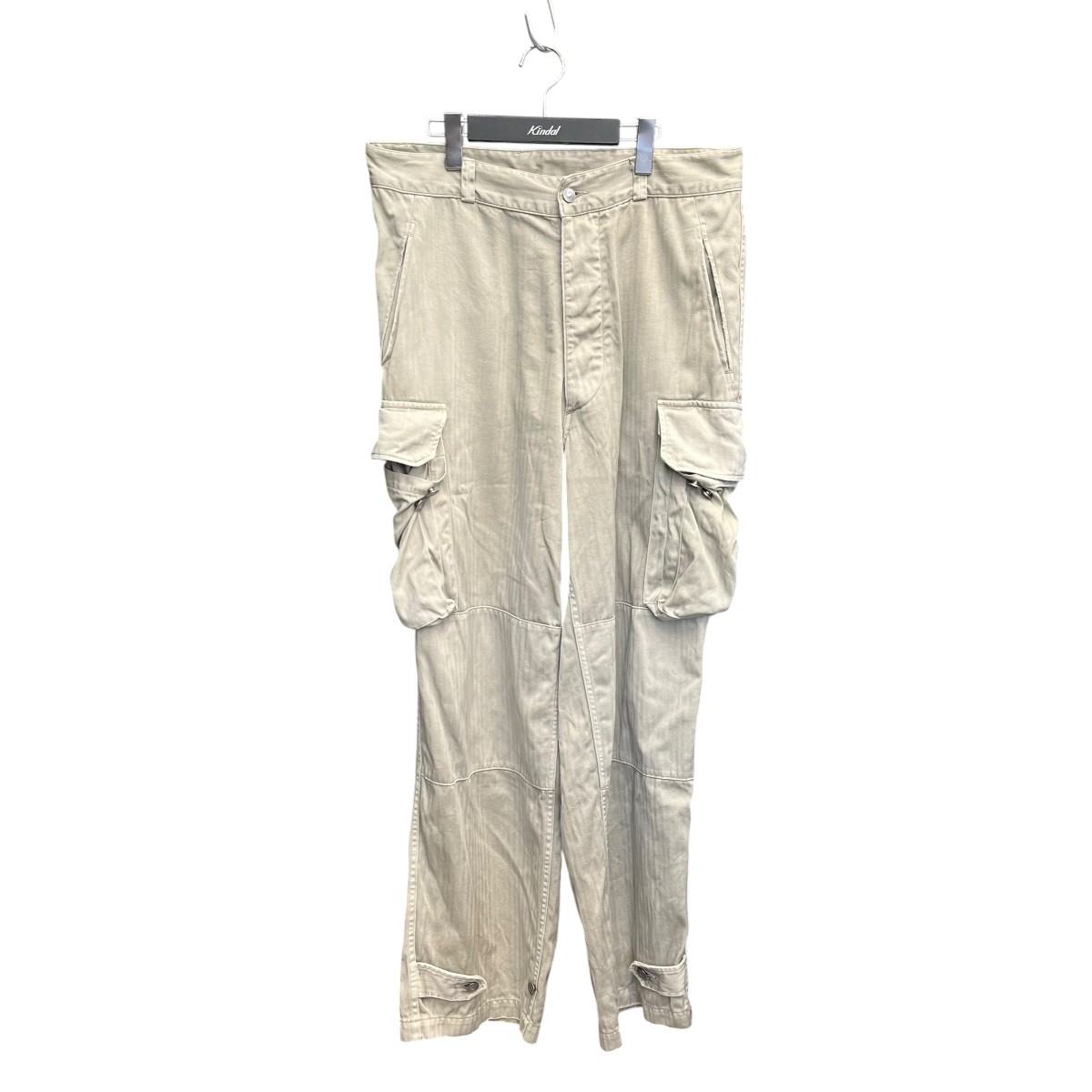 【中古】A．PRESSE 26SS Vintage FA HBT M-47 Pants カーゴパンツ 26SAP-04-43 グレージュ 大きさ：3 【020626】（アプレッセ）