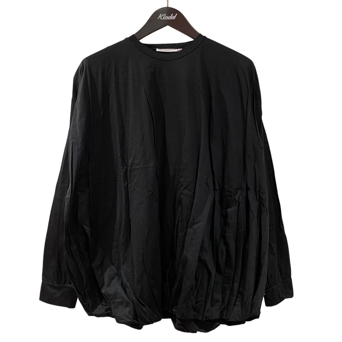 【中古】nagonstans 長袖カットソー 470IA880-1681 黒いこと 大いさ：M 【020626】（ナゴンスタンス）