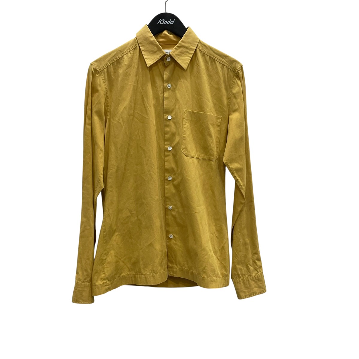 【中古】DRIES VAN NOTEN 長袖プルオーバー 黄色 大きさ：46 【030626】（ドリスヴァンノッテン）