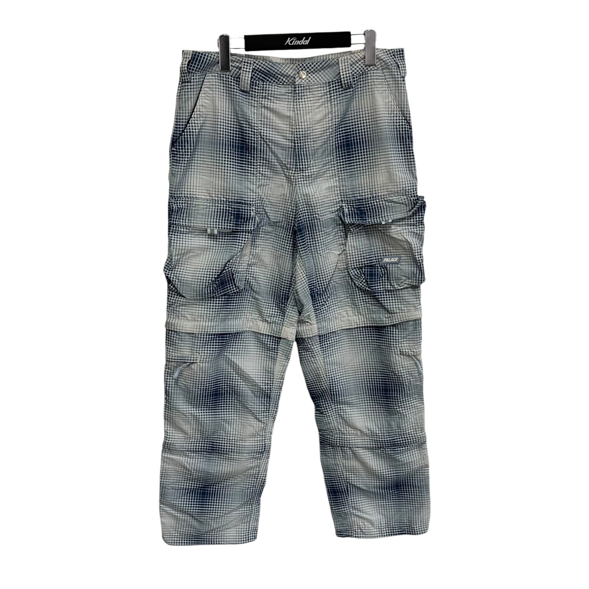 【中古】PALACE BARE LEVELS TROUSER 照合のしるしズボン下 天の原青み 大きさ：M 【030626】（九重の天）