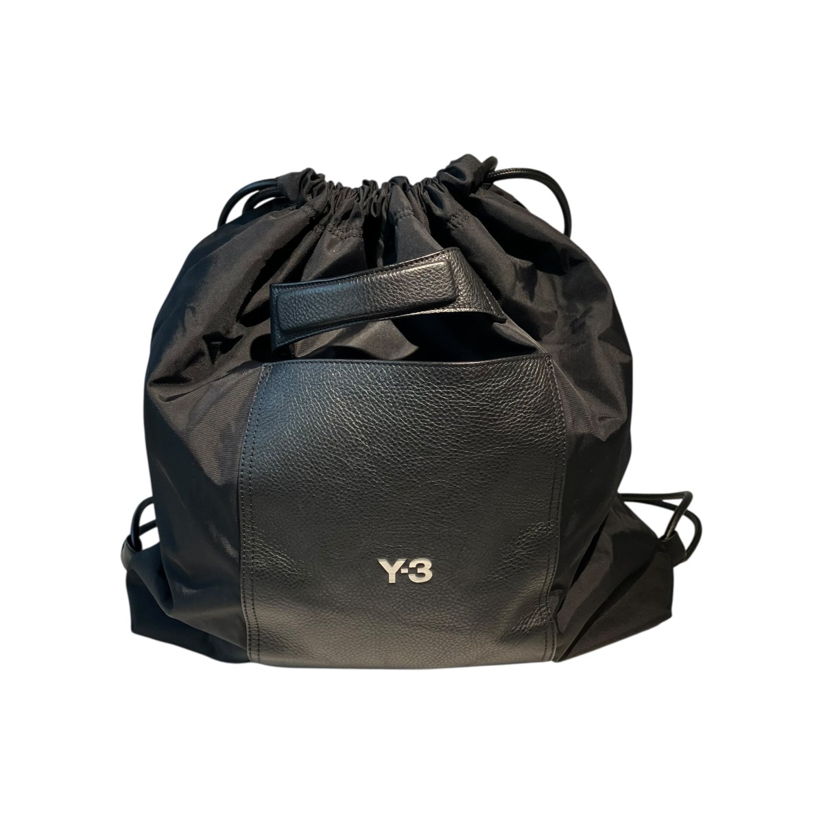 【中古】Y-3 LUX GYM BAG うしろ側容器に並べる IY0101 黒いこと 【030626】（ワイスロバート・エドワード・リー）