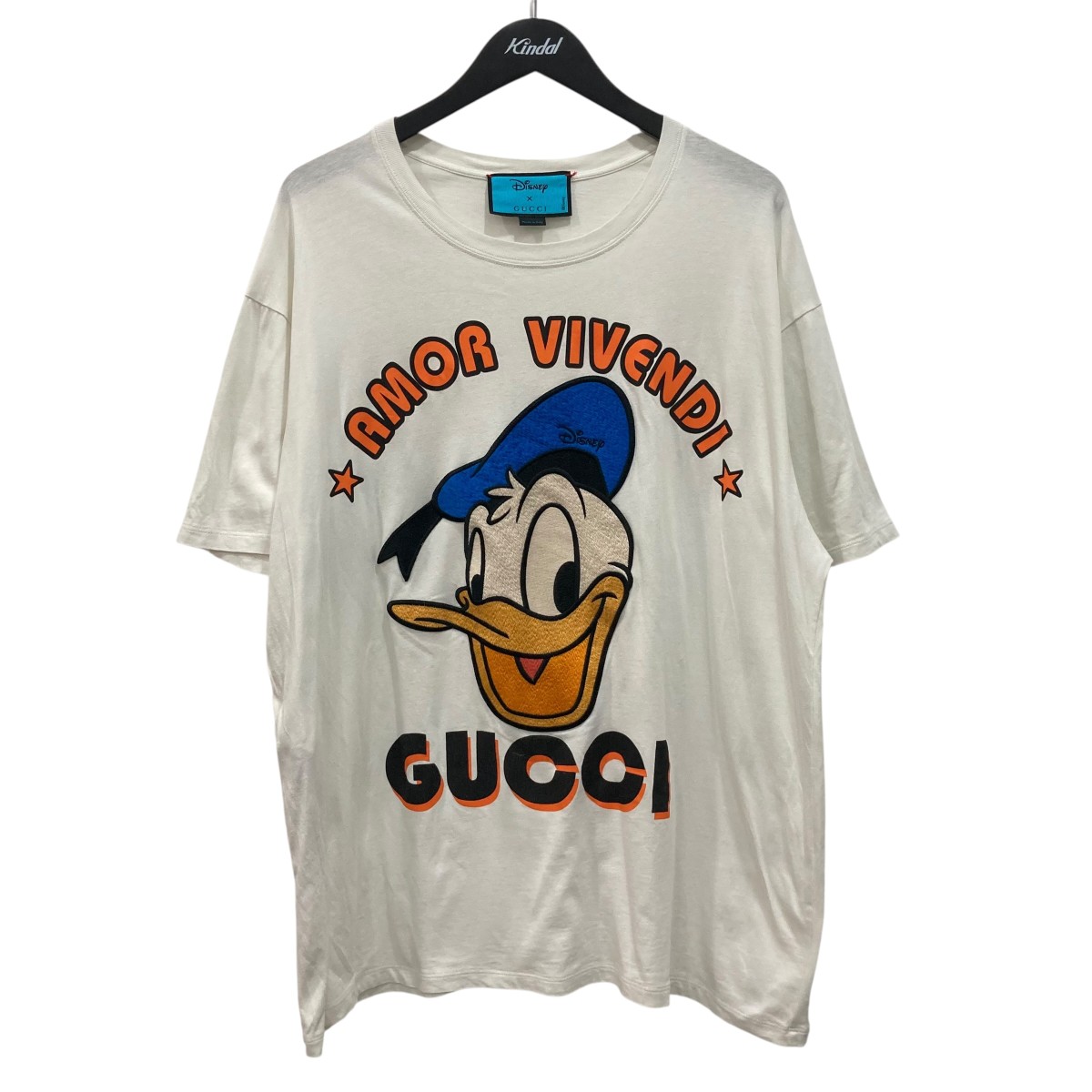 【中古】GUCCI Disney 半袖プルオーバー 615044 白いこと 大きさ：XL 【030626】（グッチ）