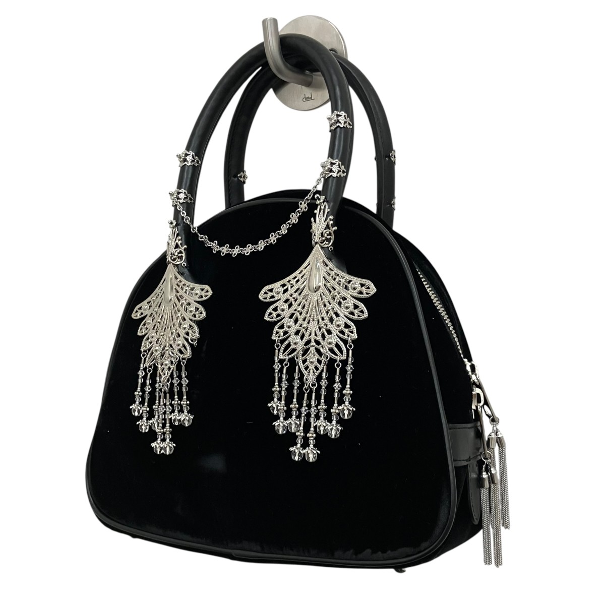 【中古】Tanaka Daisuke 【wing bijou hand bag】 ビジューハンドバッグ 【020626】（タナカ ダイスケ）