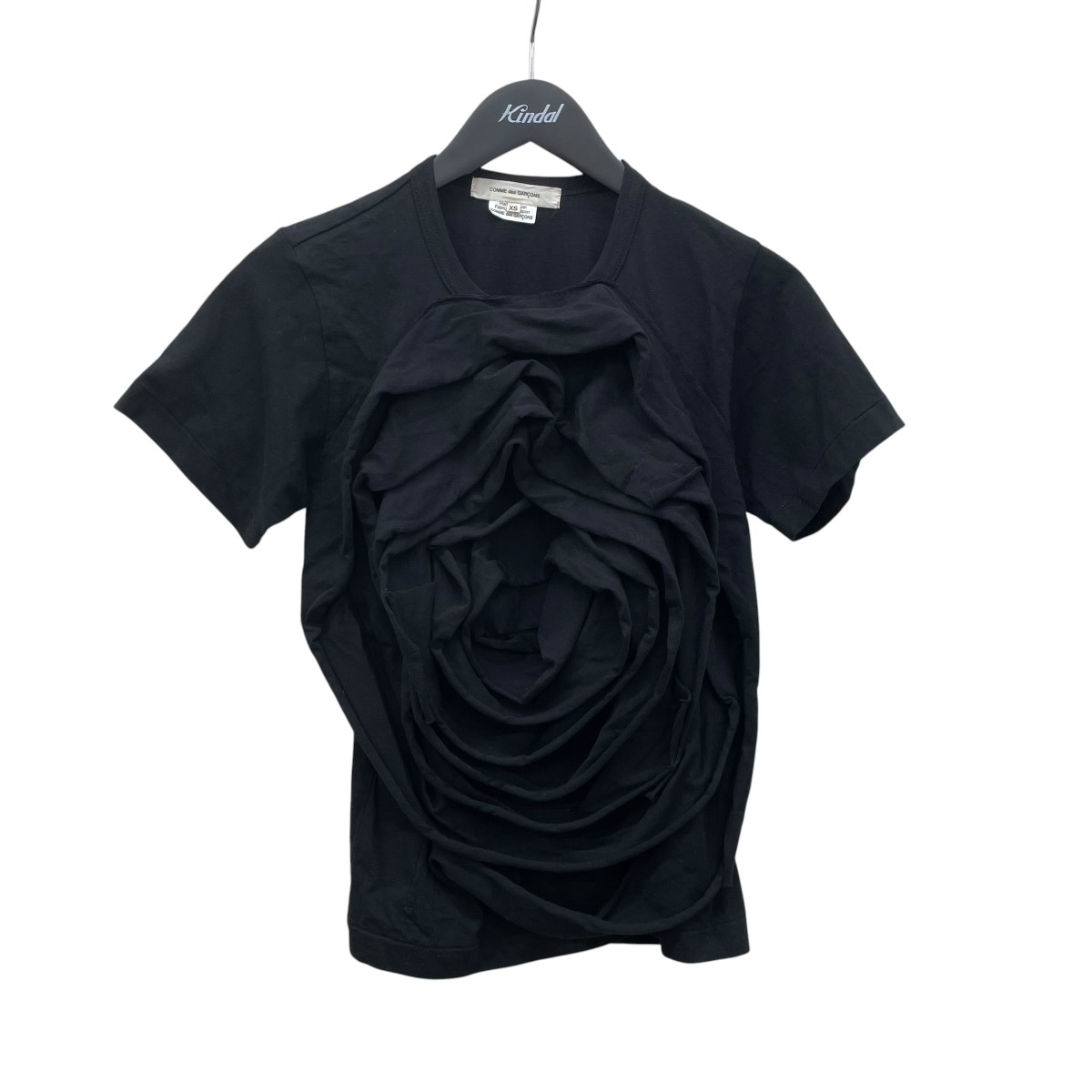【中古】COMME des GARCONS ティーシャツ GO-T021 黒いこと 大きさ：XS 【030626】（コムデギャルソン）