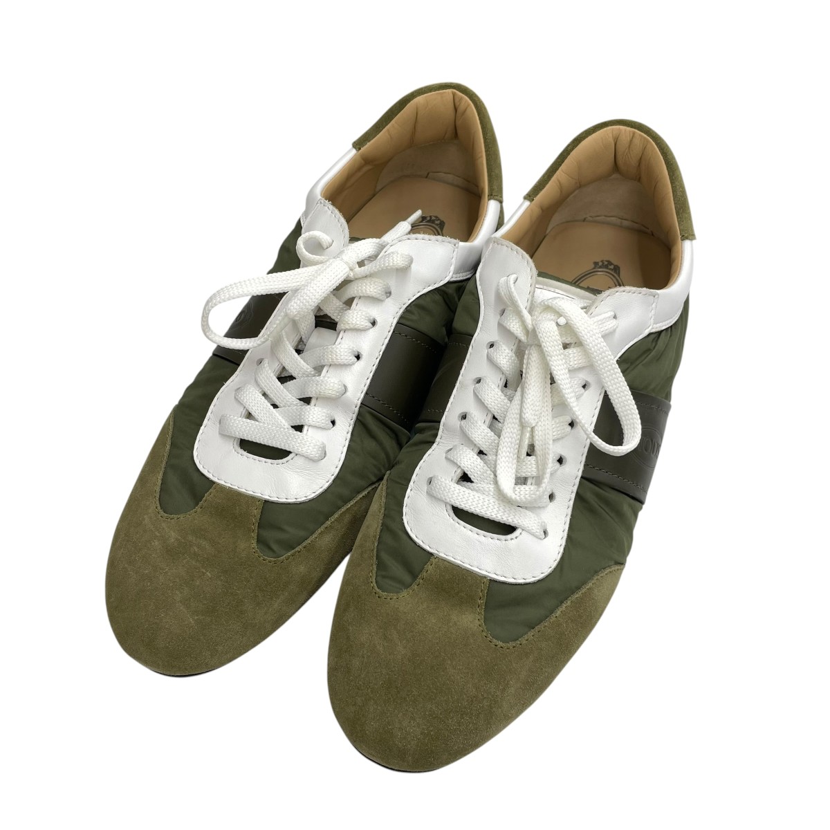 【中古】TOD’S スニーカー カーキ 大きさ：8 【030626】（トッズ）
