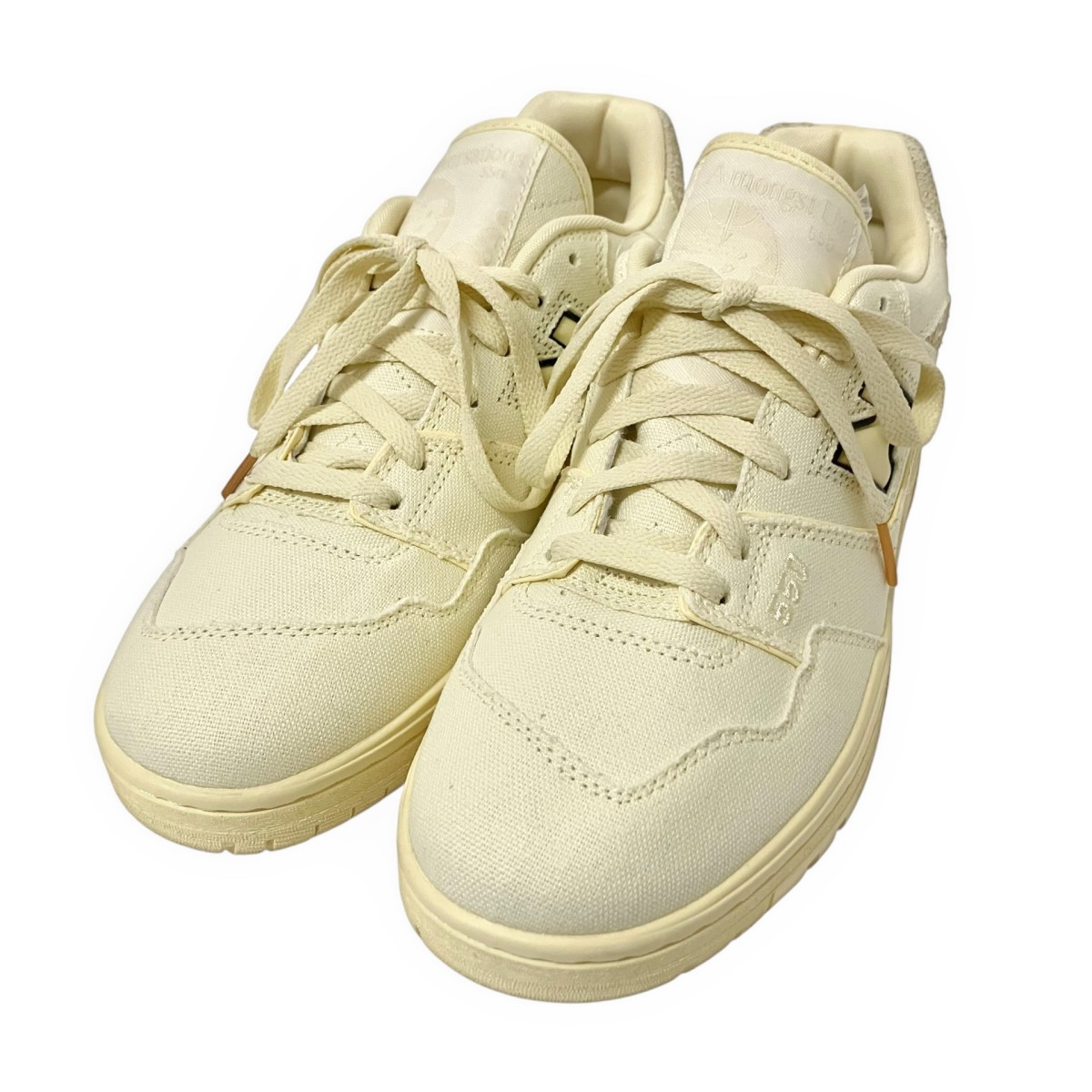 【中古】NEW BALANCE×Joe Freshgoods ローカットスニーカー BB550BH1 黄色 大いさ：27糎 【030626】（ニュー平衡にする×ジョー 生新しい）
