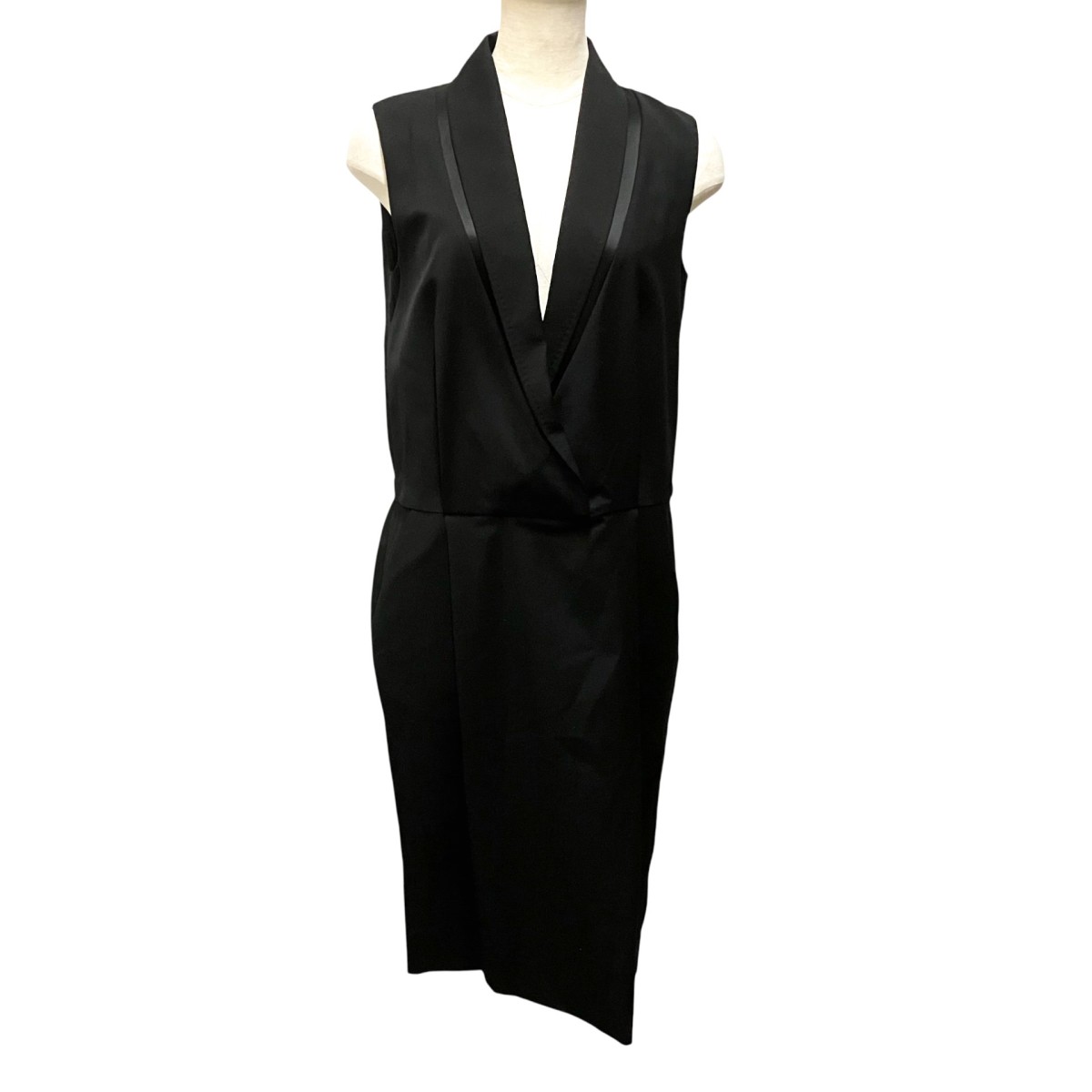 【中古】Maison Margiela ノースリーブ衣装 S51CT0464 黒いこと 大きさ：42 【030626】（メゾンマルジェラ）