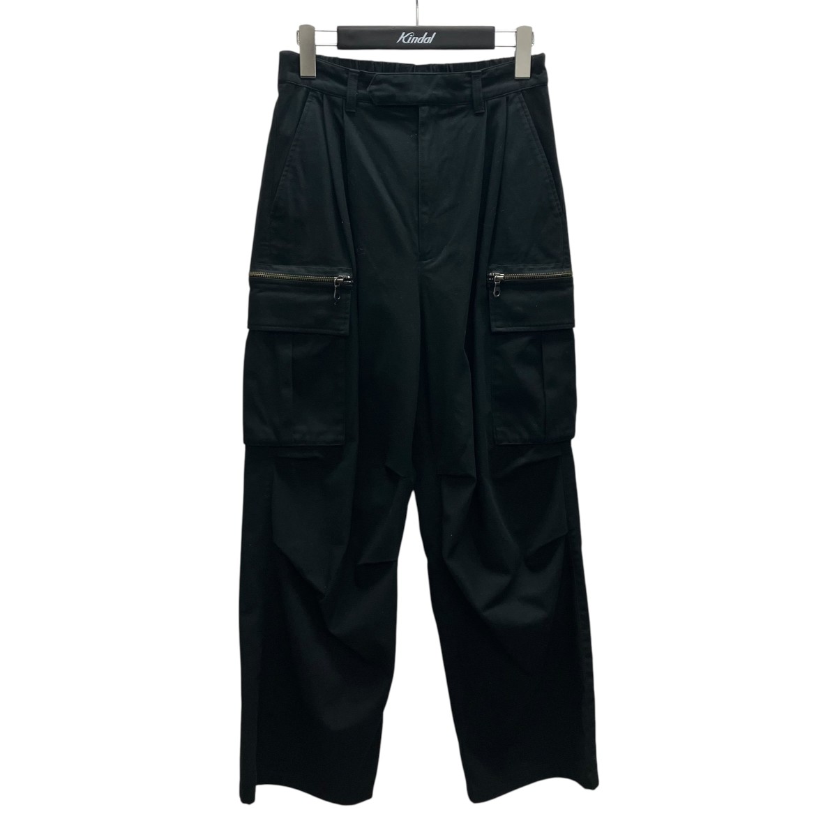 【中古】juha カーゴパンツ 黒いこと 大きさ：3 【030626】（ユハ）
