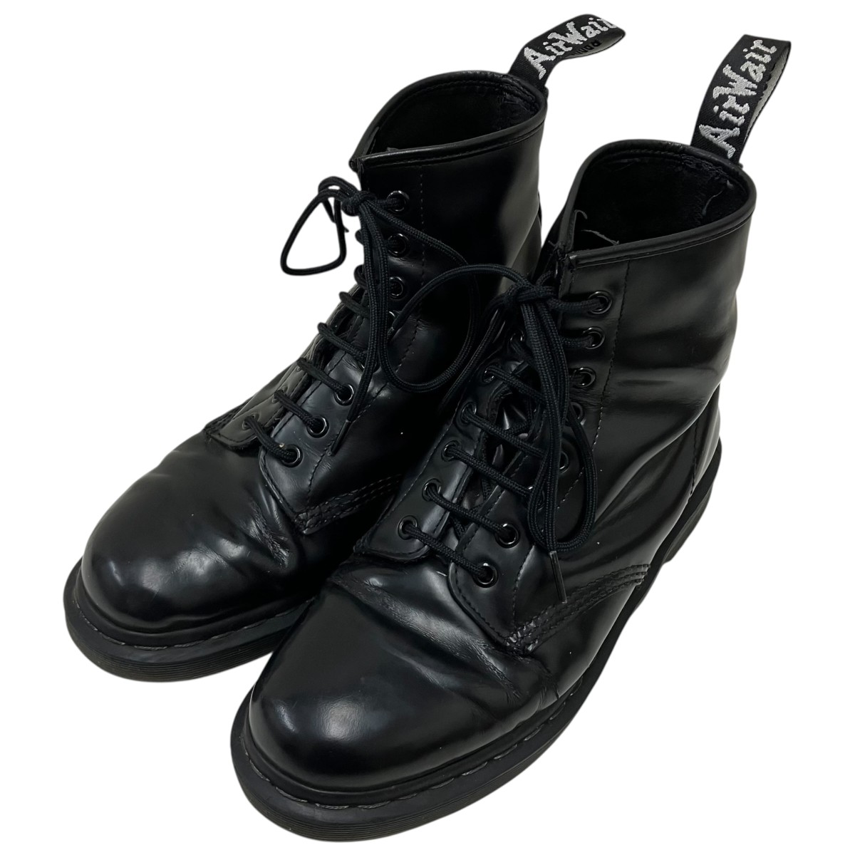 【中古】Dr．Martens 1460 8大広間ブーツ 黒いこと 大きさ：UK8 【030626】（御医者さんマーチン）