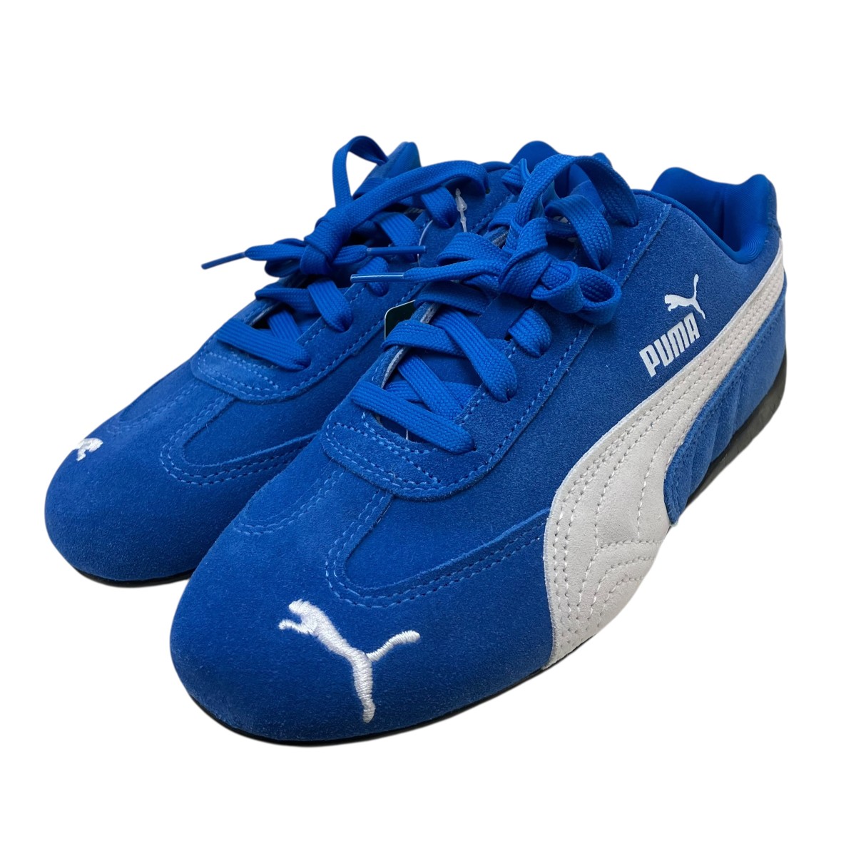 【中古】PUMA ローカットスニーカー 青碧 大いさ：24糎 【030626】（ピューマ）