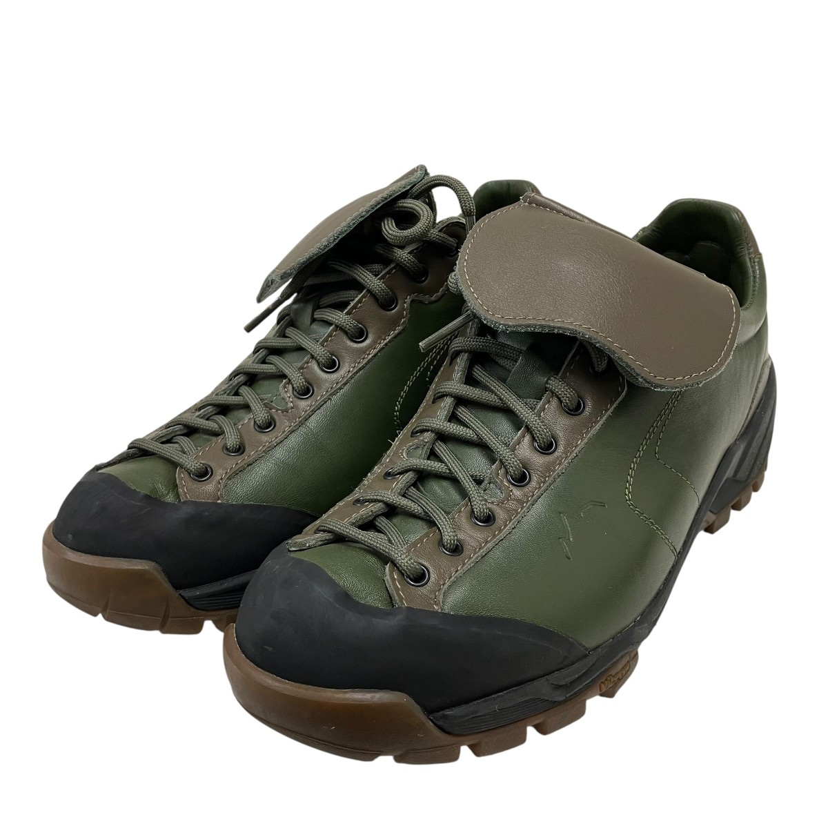 【中古】DIEMME×HIKING PATROL ローカットスニーカー 緑であること 大きさ：41 【030626】（ディエッメ）