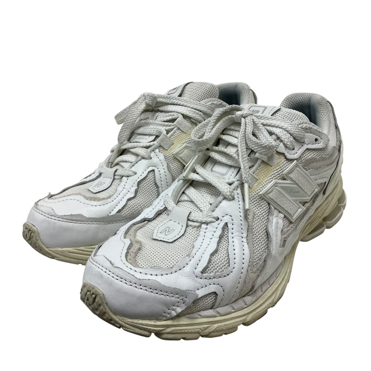 【中古】NEW BALANCE ローカットスニーカー 白いこと 大きさ：26.5珊 【030626】（ニュー平衡にする）
