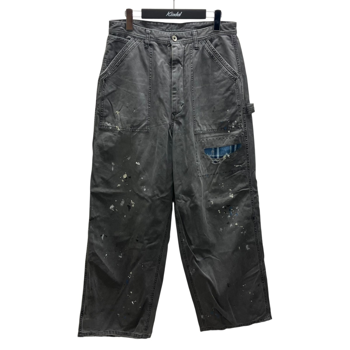 【中古】J．S HOMESTEAD ペインター ズボン下 薄墨色 大きさ：M 【030626】（J．S．ホームステッド）