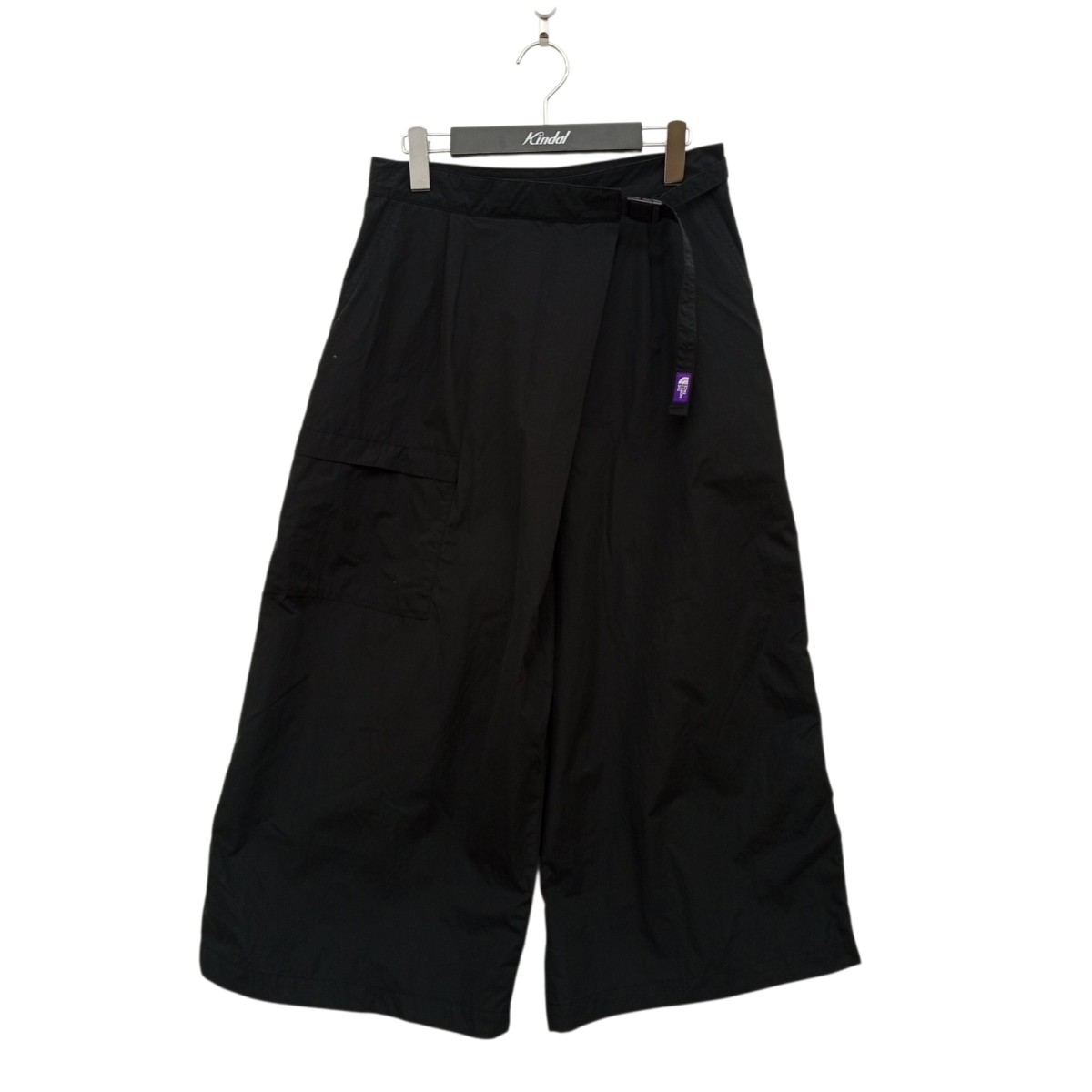 【中古】THE NORTHFACE PURPLELABEL ナイロンズボン下 N25FC042 黒いこと 大きさ：M 【030626】（ザノースフェイス パープルレーベル）
