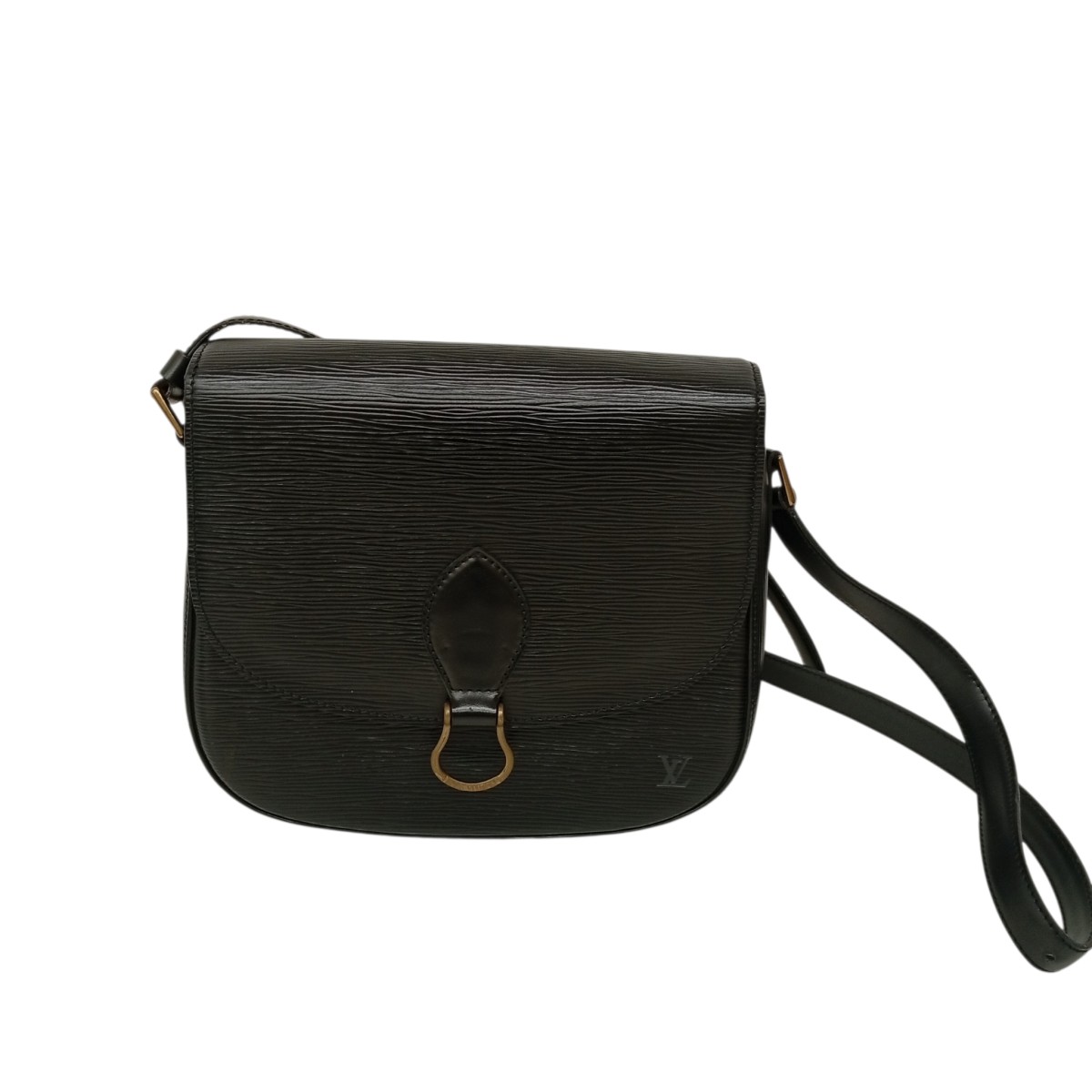 【中古】LOUIS VUITTON サンクルー ショルダーバッグ M52192 黒いこと 【030626】（ルイヴィトン）