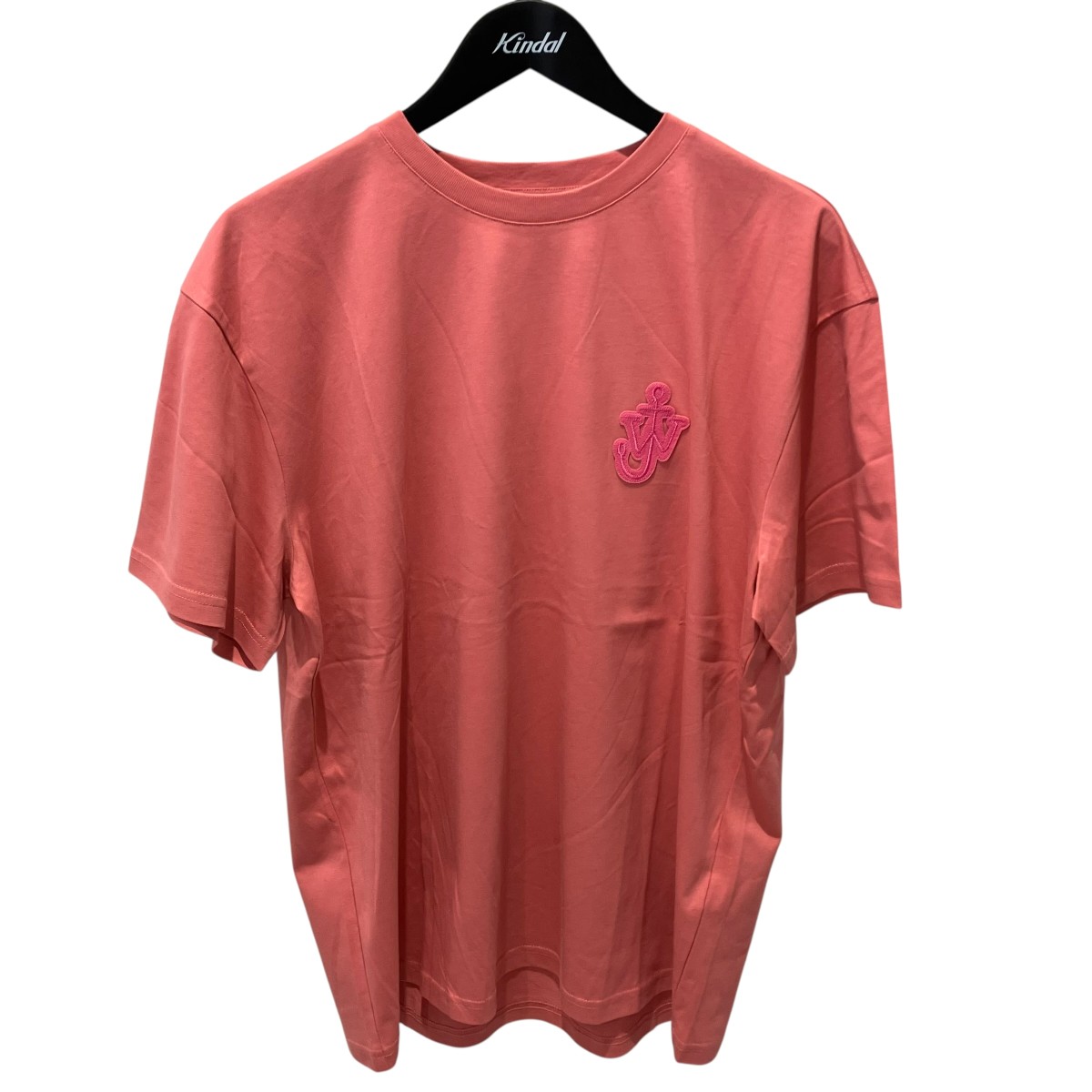 【中古】J．W．ANDERSON ANCHOR PATCH T-SHIRT 半袖ティーシャツ 596-10041006 さくら色 大きさ：L 【030626】（ジョナサンウィリアムアンダーソン）