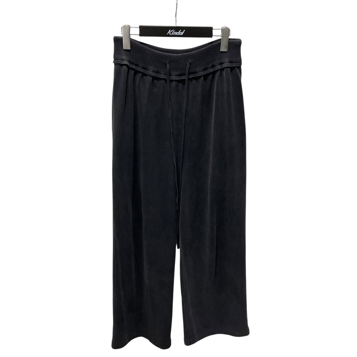 【中古】Olde H ＆ Daughter 26SS DISTRESSED EFFECT cotton PT スウェットパンツ 15046 黒いこと 大きさ：10 【030626】（オールドエイチアンドドーター）