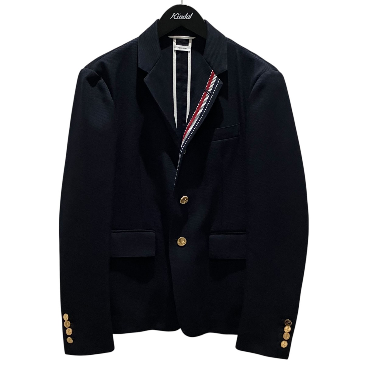 【中古】Thom Browne テーラードジャケット MJU59A-04906415 米国海軍 大きさ：1 【030626】（トム・赤銅色）