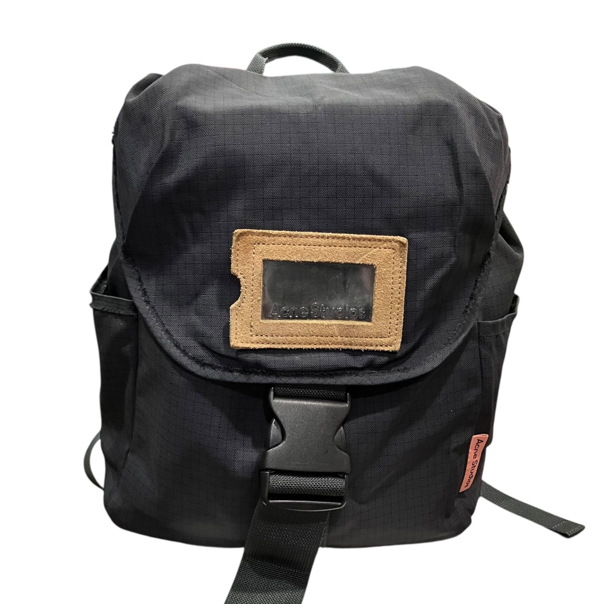 【中古】ACNE STUDIOS ナイロンバックパック FN-UX-BAGS000093 黒いこと 【030626】（アクネストゥディオズ）