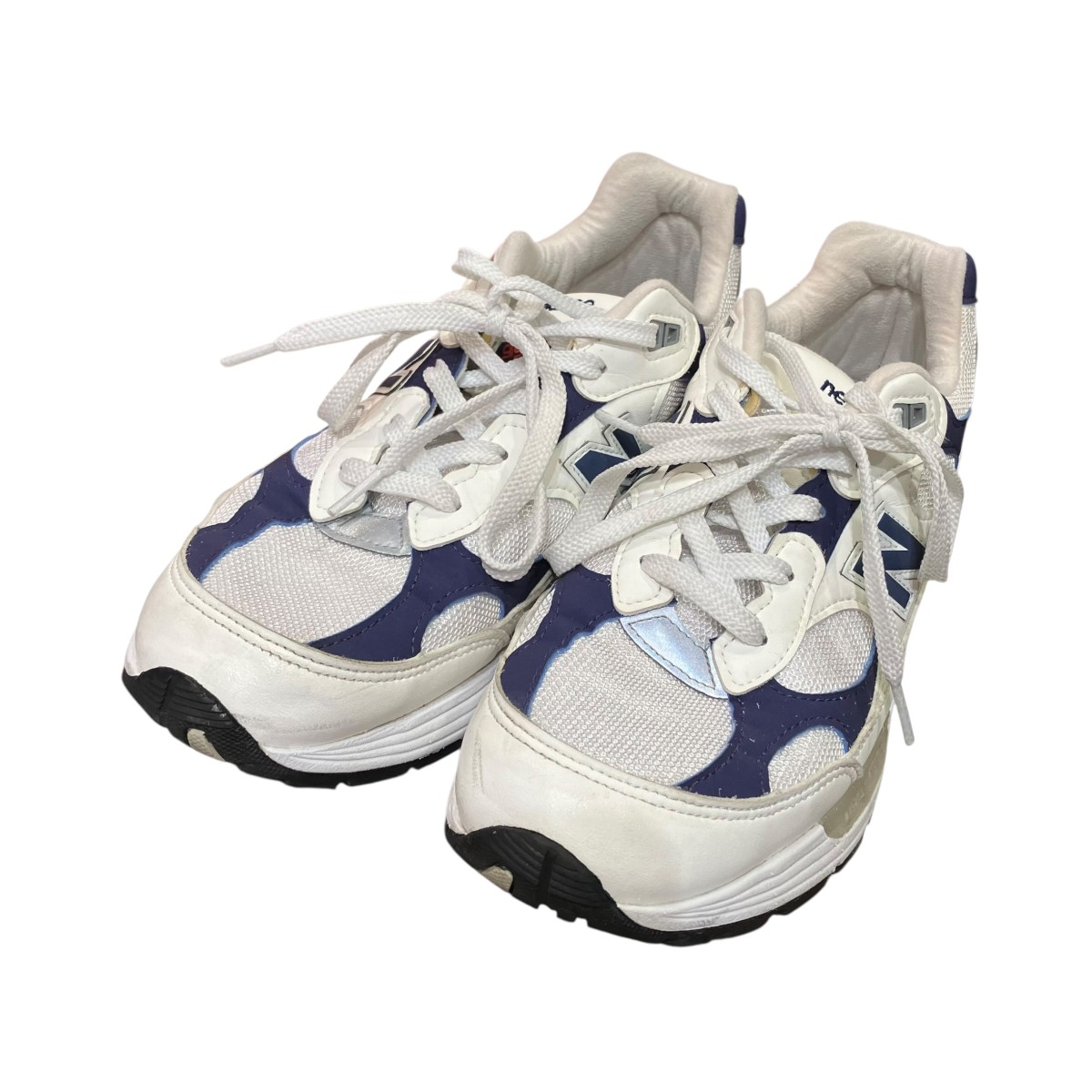 【中古】NEW BALANCE スニーカー M992EC 白いこと 大いさ：27糎 【030626】（ニュー平衡にする）