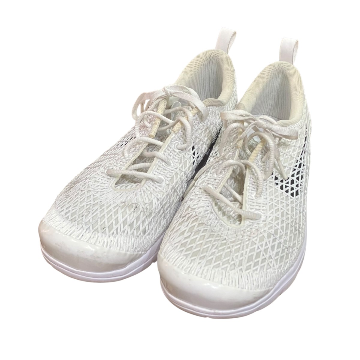【中古】NIKE×COMME des GARCONS HOMME PLUS AIR REJUVEN8 スニーカー IF0364-100 白いこと 大いさ：28糎 【030626】（ナイキ×コムデギャルソンオムプリュス）