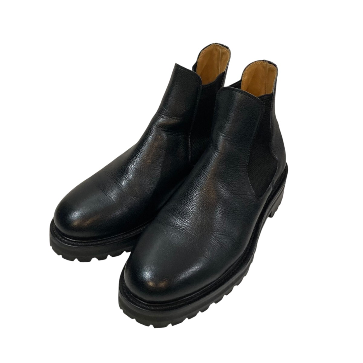 【中古】FOOTWORKS サイドゴアブーツ 黒いこと 大きさ：26 【030626】（フットワークス）