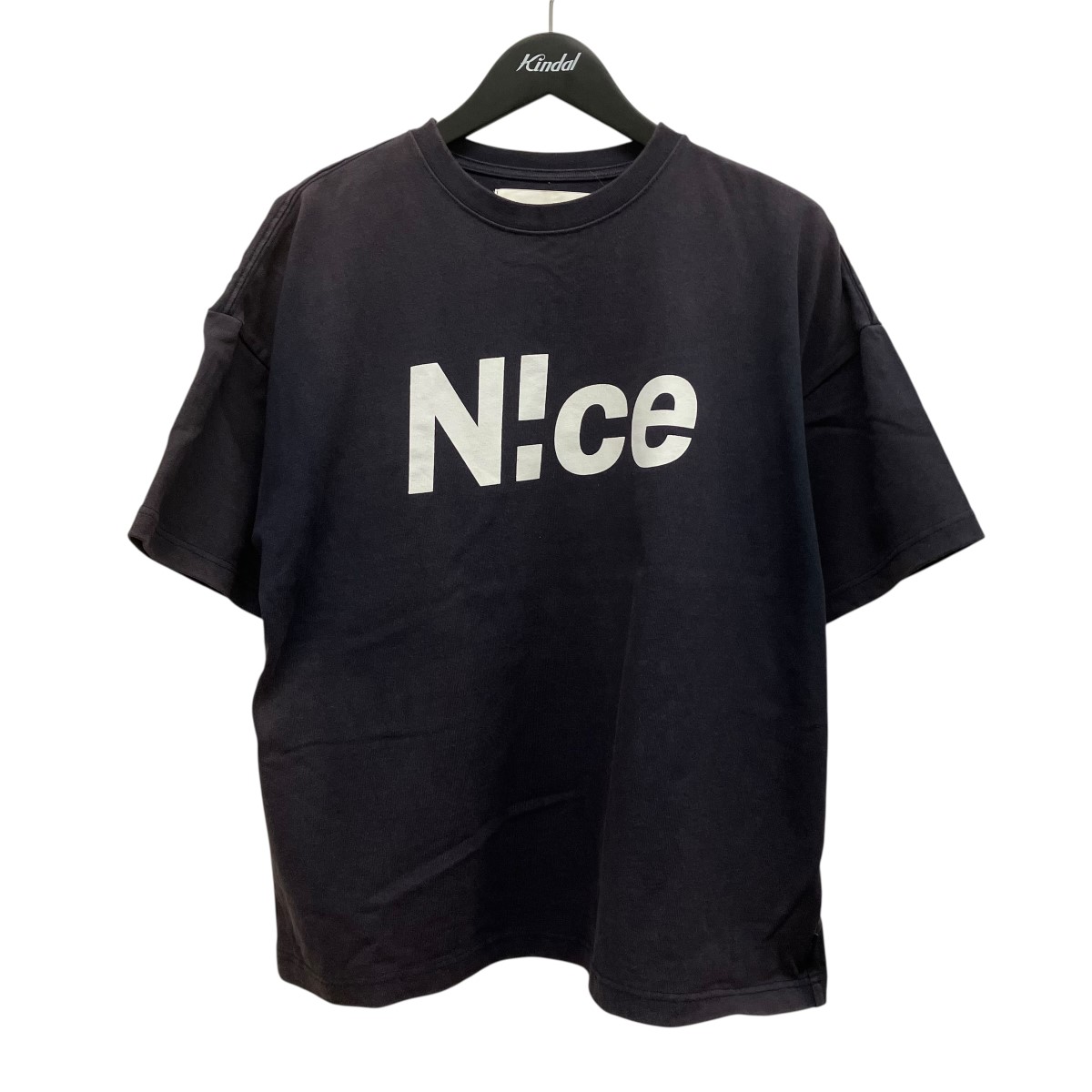【中古】NICE ロゴタイプティーシャツ NC-CT02 米国海軍 大きさ：S 【030626】（好いたらしい）