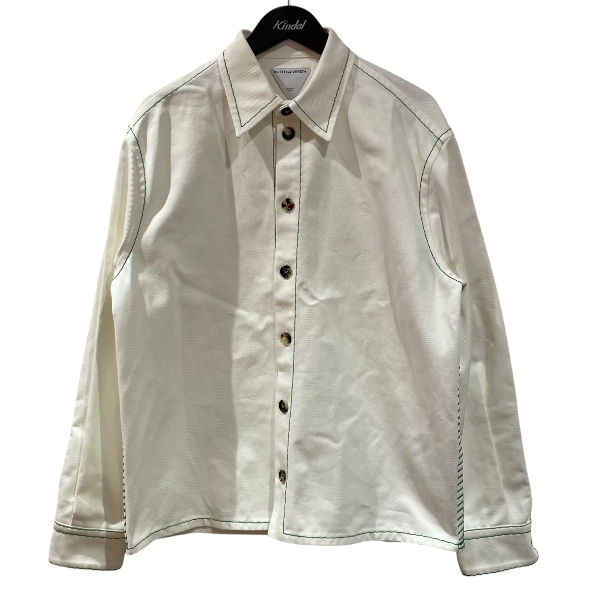 【中古】BOTTEGA VENETA プルオーバー上衣 687766 VF4T0 白いこと 大きさ：44 【030626】（ボッテガヴェネタ）