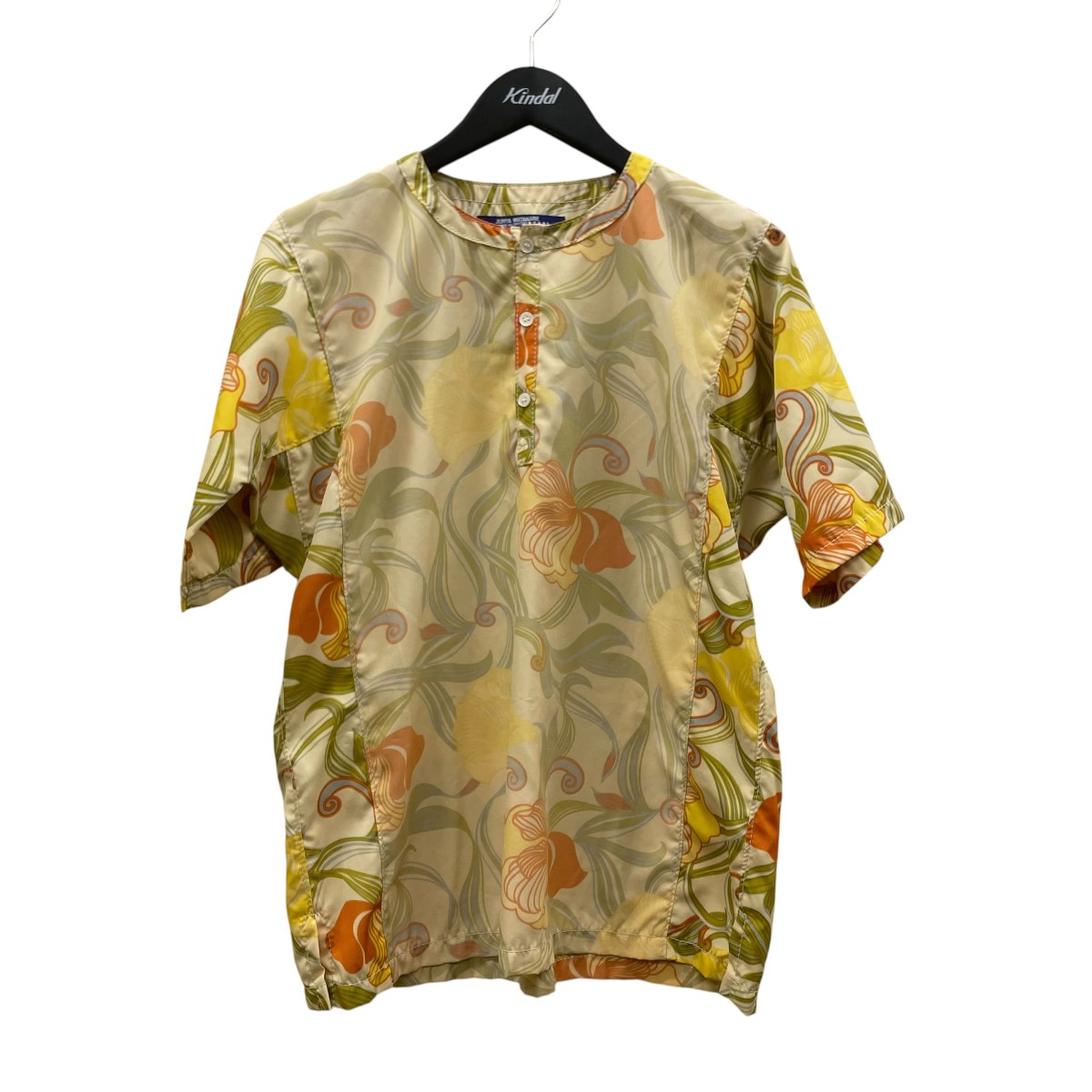 【中古】JUNYA WATANABE CDG 半袖プルオーバー WO-B050 黄色 大きさ：M 【030626】（ジュンヤワタナベ）
