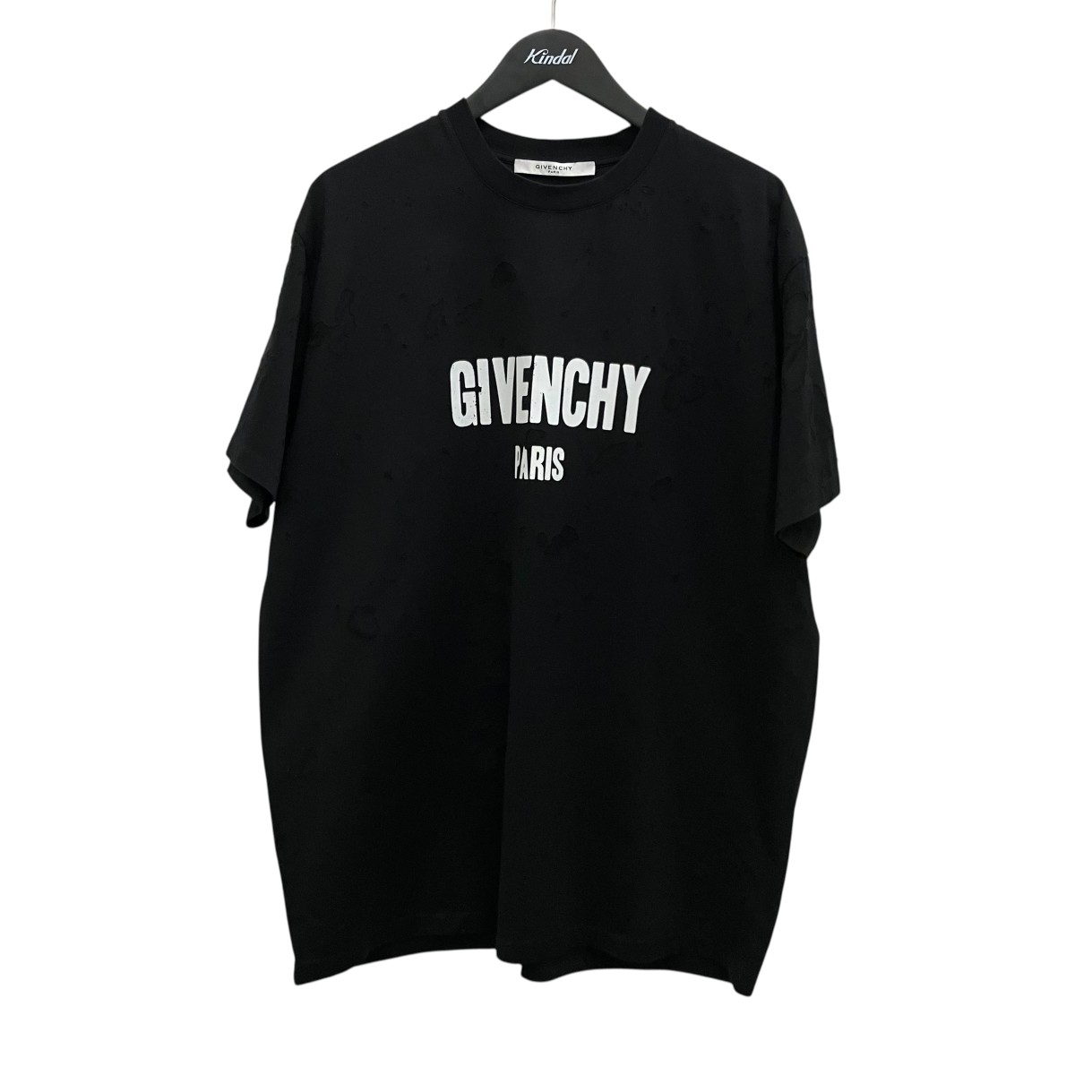 【中古】GIVENCHY デストロイ製作プルオーバー BM70383Y0B 黒いこと 大きさ：M 【030626】（ジバンシィ）