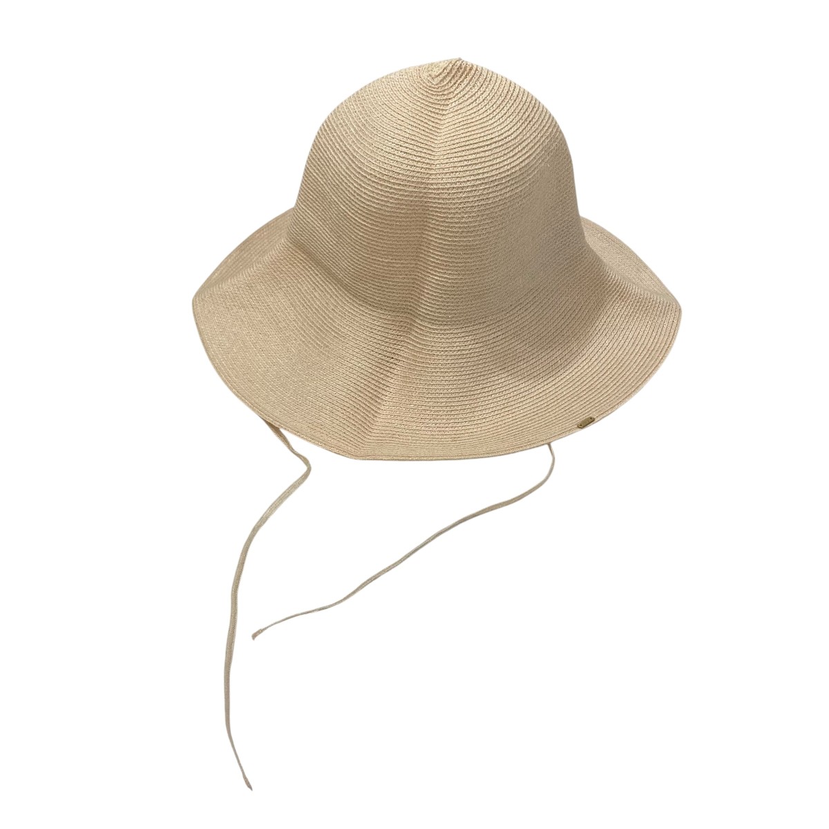 【中古】wica grocery abaca hat かんかん帽 ベージュ 大きさ：M 【030626】（ウィカグロサリー）