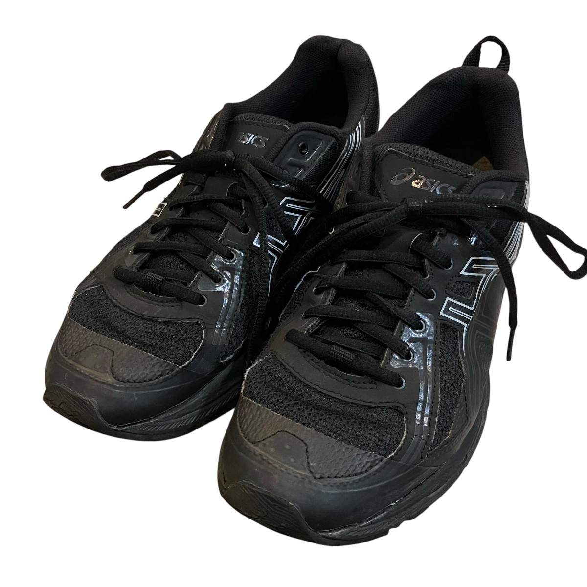 【中古】Kiko Kostadinov×asics スニーカー F451117 黒いこと×赤銅色 大きさ：26コマーシャル 【040626】（キココスタディノフ×アシックス）