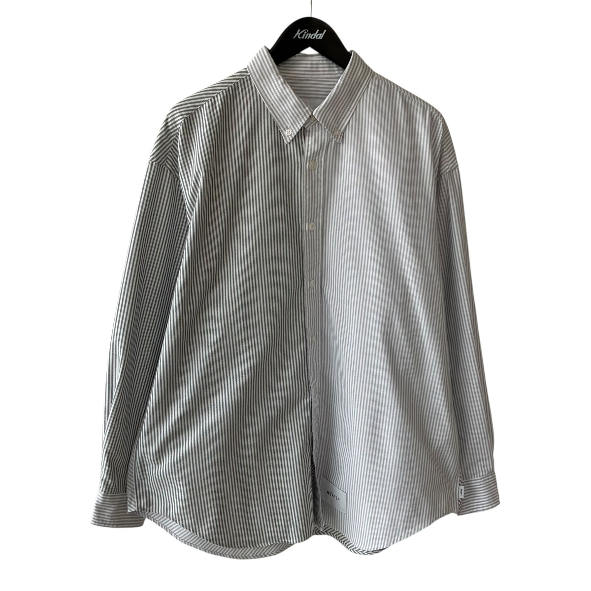 【中古】WTAPS 25SS WTAPS BD 05 ／ LS ／ CTPL． OXFORD． TEXTILE． COOLMAX OF 長袖プルオーバー 251tqdt-shm05 象牙色 大きさ：03 【040626】（ダブルタップス）