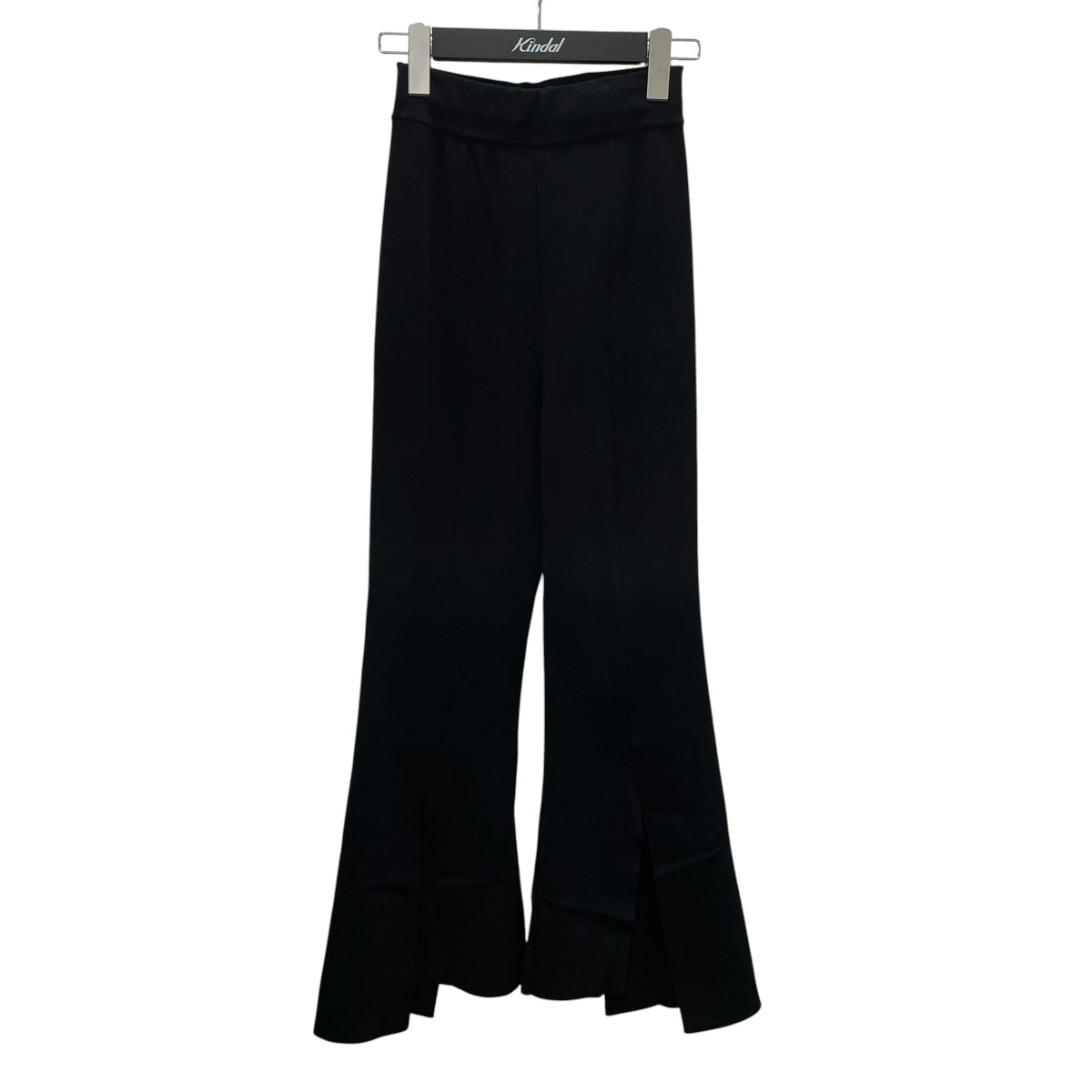 【中古】STELLA McCARTNEY 太陽フレアズボン下 494817 黒いこと 大きさ：36 【040626】（ステラマッカートニー）
