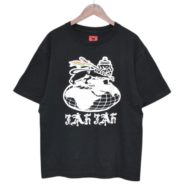 【中古】JAH JAH 刷り上げるティーシャツ 黒いこと 大きさ：M 【030626】（ジャージャー）