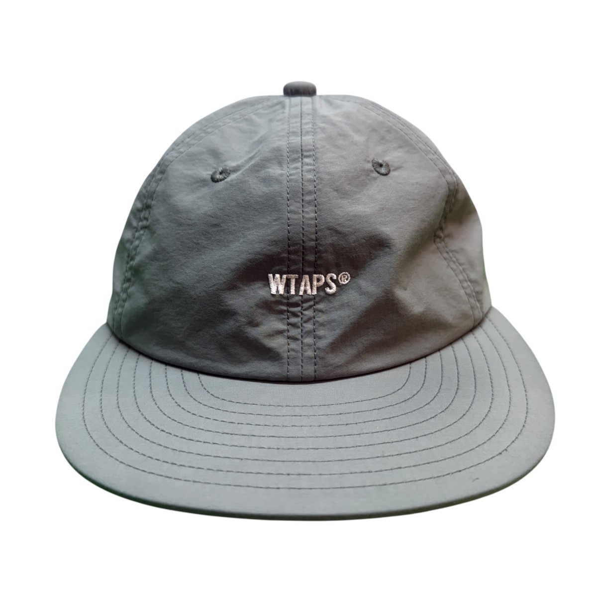 【中古】WTAPS 26SS／ T-6M 01 CAP ／ NYLON． TUSSAH．  ／ナイロンタッサーキャップ ／261HCDT-HT05 薄墨色 大いさ：FREE 【020626】（ダブルタップス）