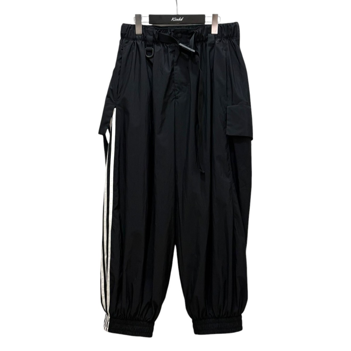 【中古】Y-3 サイドラインナイロンパンツ NYL PANT IW7498 黒いこと 大いさ：S 【020626】（ワイスロバート・エドワード・リー）