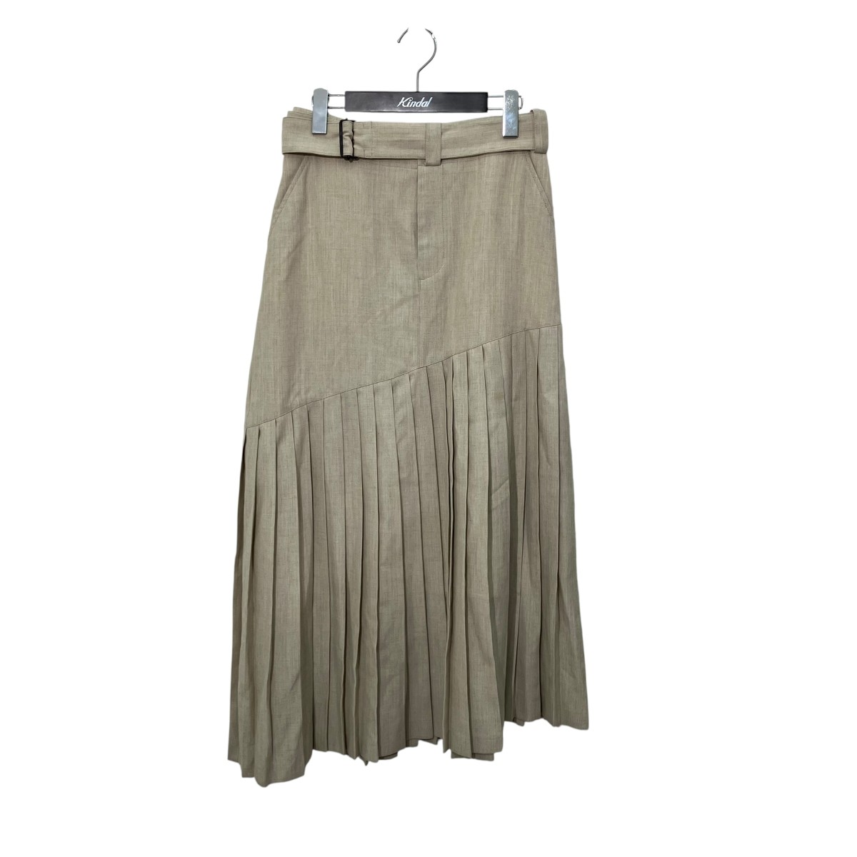 【中古】HYKE 筋目スコート 201-14084 021 ベージュ 大きさ：2 【030626】（山歩き）