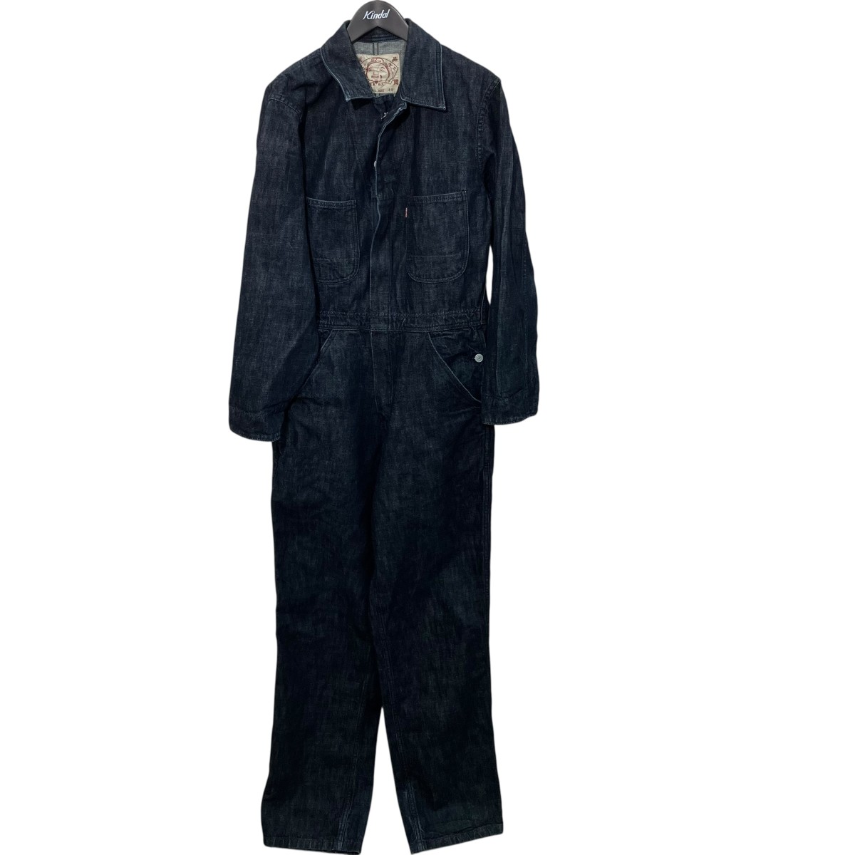 【中古】EVISU オールインワン LOT1200 インディゴ 大きさ：40 【030626】（エヴィス）